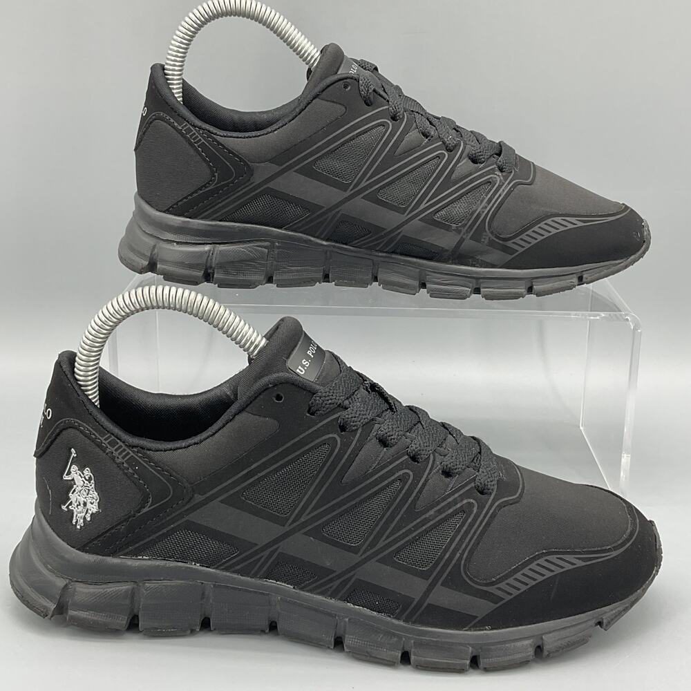 U.S. Polo Association Women’s Lennie Sneakers Black Size 7